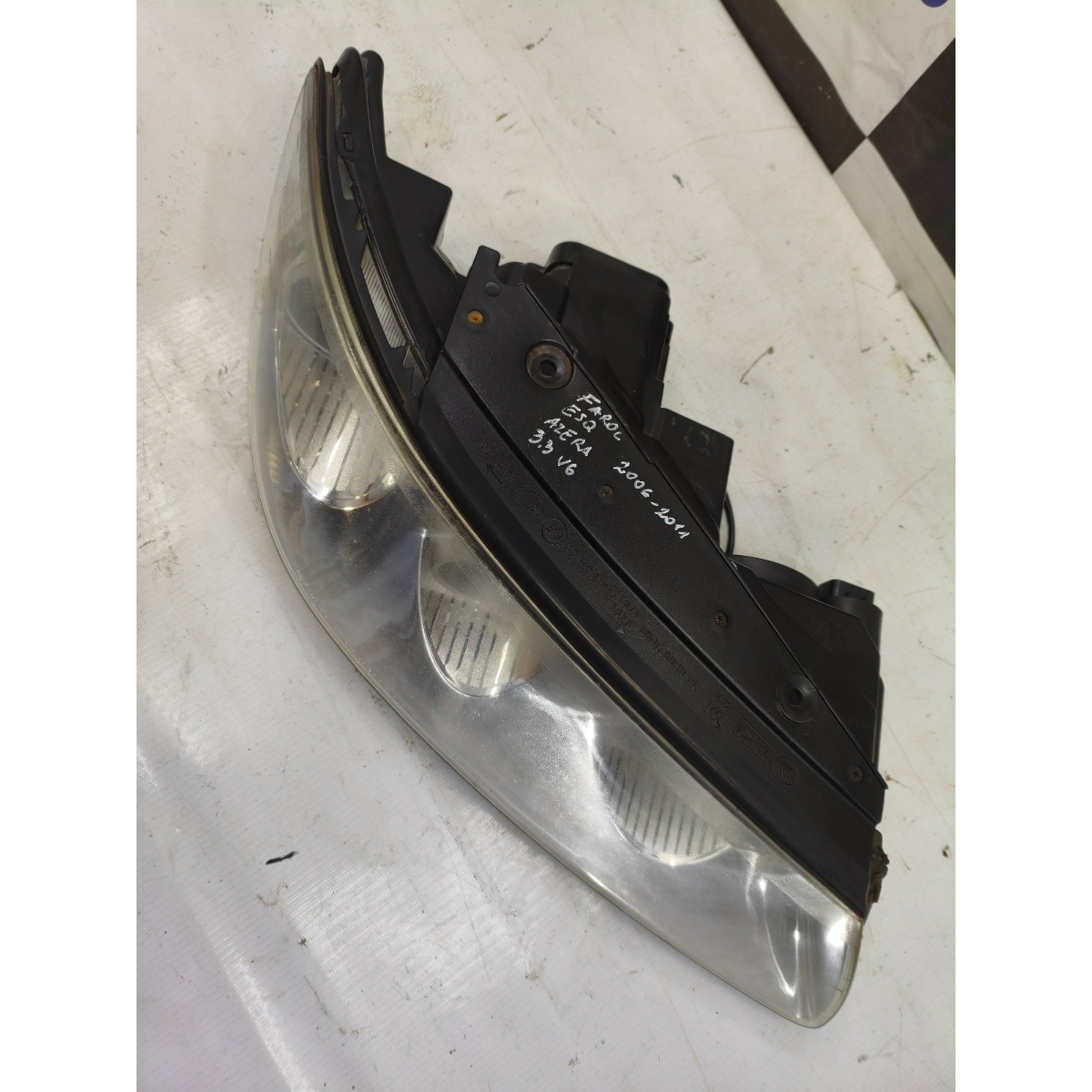 Farol Esq Azera 3.3 V6 Xenon 2006 A 2011 Completo 92101-3L40 - Imagem 4