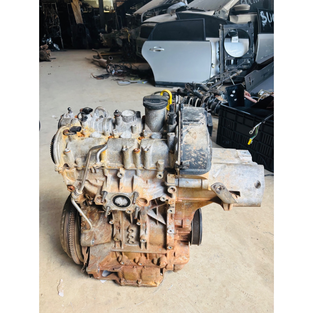 Bloco Motor 1.0 TSI 3CilinPolo Virtus EA211 04C100034 C/Nota - Imagem 9
