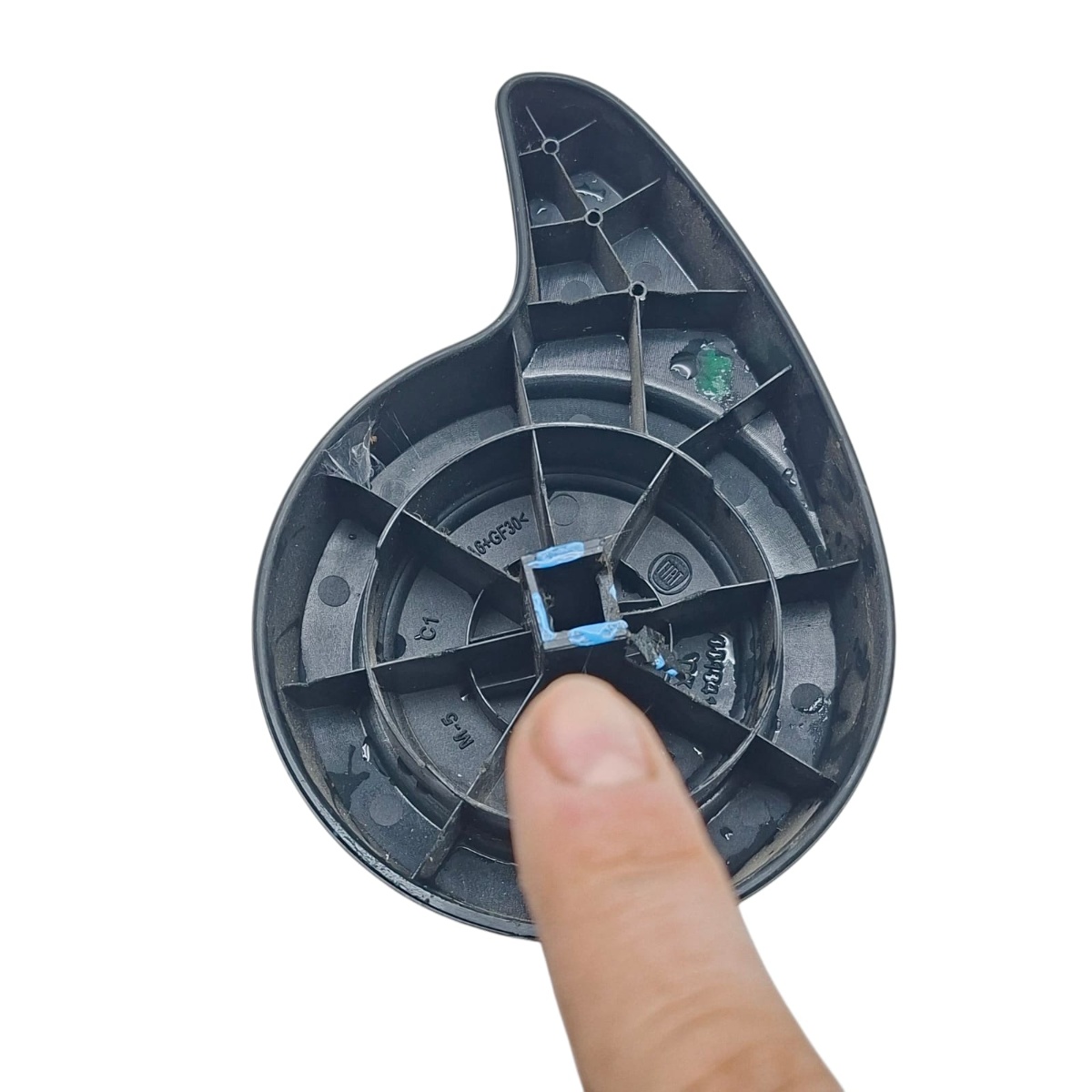 Moldura Regulagem Banco Diant Mobi 2018 Original DETALHE - Imagem 3