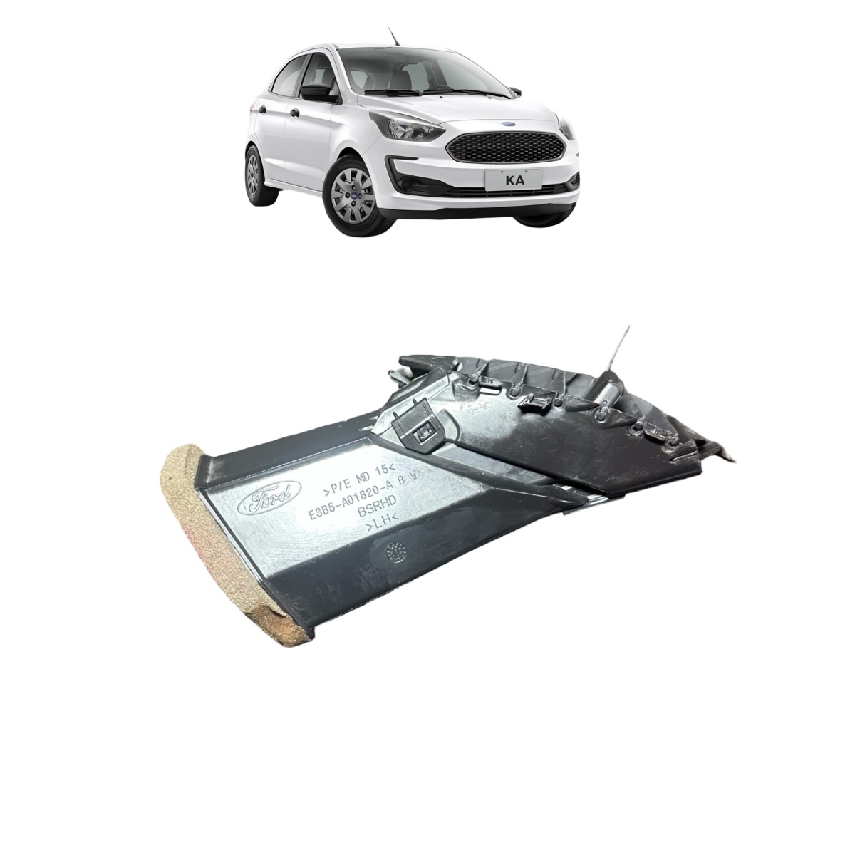 Difusor Ar Central Ford Ka Lado Direito 1.0 2017 E3B5A01820A