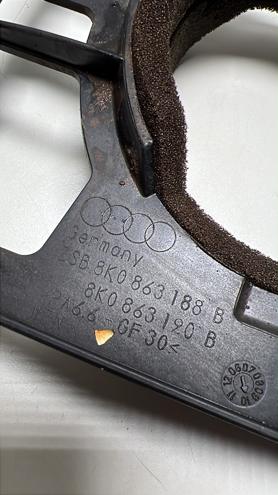 Protetor Semi Eixo Dianteiro Direito Audi A4 2014 8k0863188b - Imagem 5