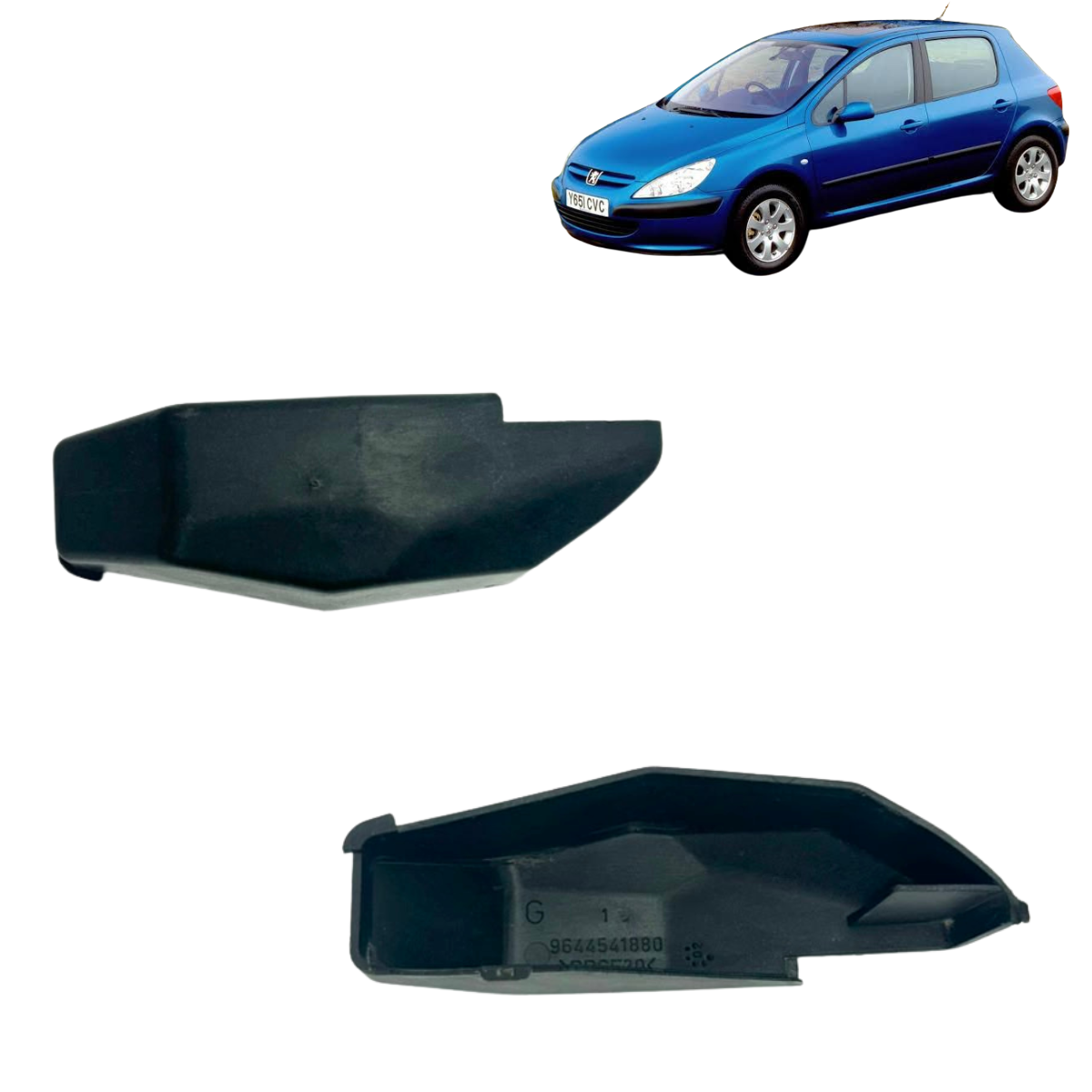 Tampa Puxador Traseira Esquerda Peugeot 307 1.6 Passion 2003