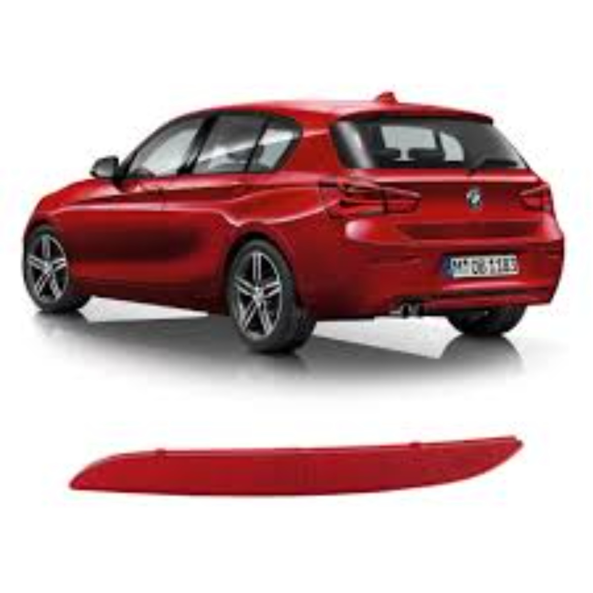 Parachoque Traseiro BMW Série 1 F20 2015