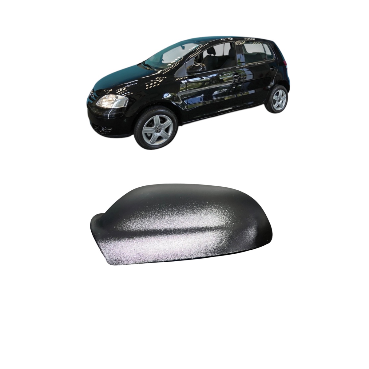 Capa Retrovisor Esquerda vw fox 2004/2009 5z08575381 - Imagem 6