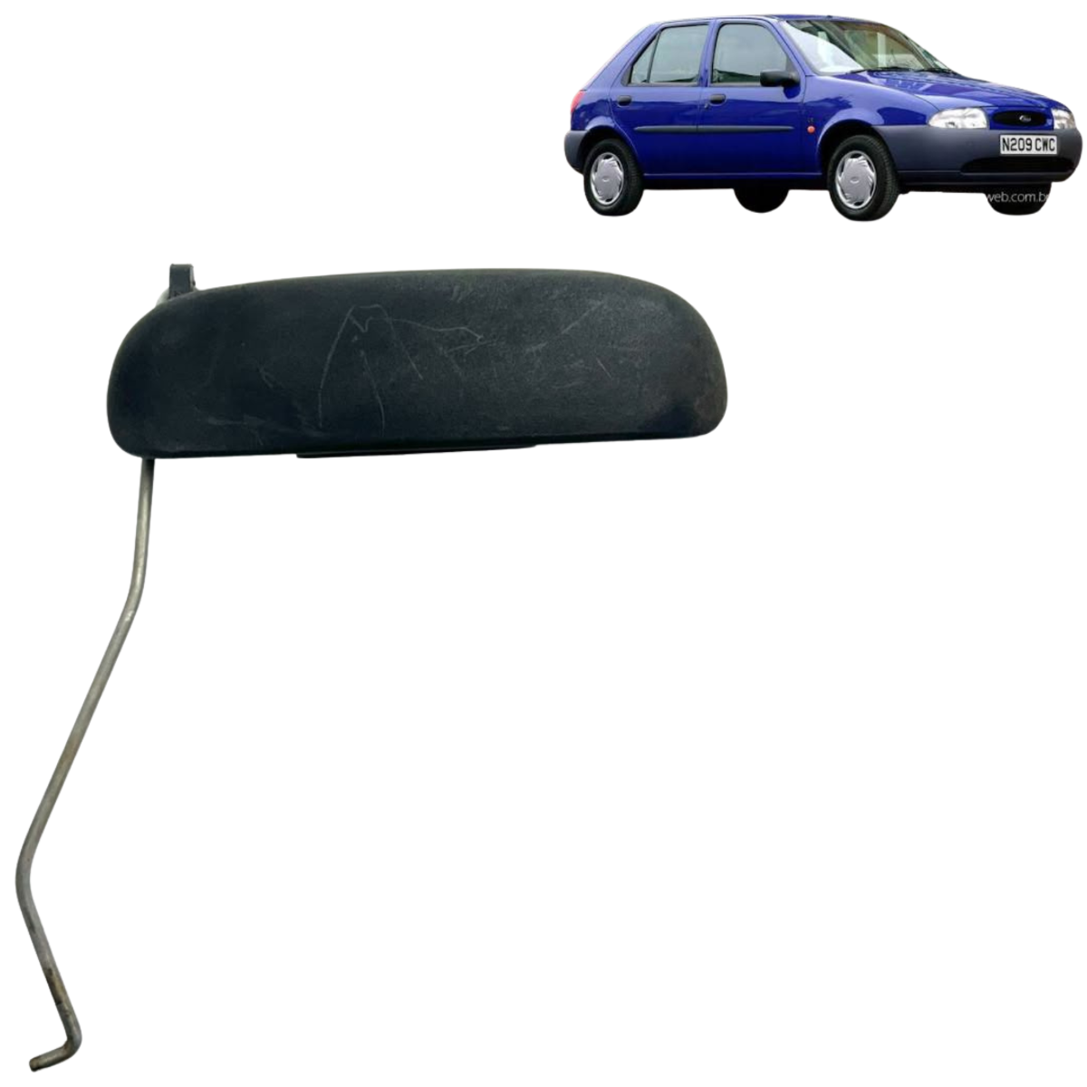 Maçaneta Externa Porta Dianteira Direita Ford Fiesta 2003