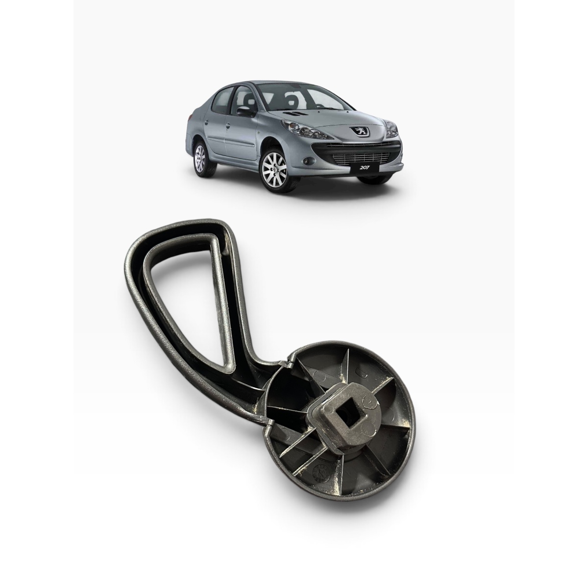 Alavanca Inclinação Banco Dianteiro Peugeot 207 206 Original - Imagem 4