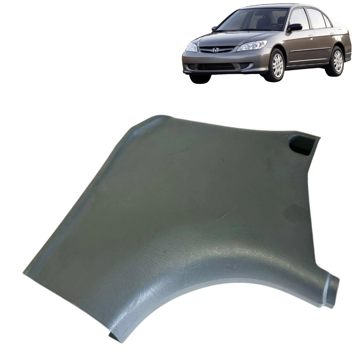 Soleira Coluna Porta Dianteira Direita Honda Civic 2004