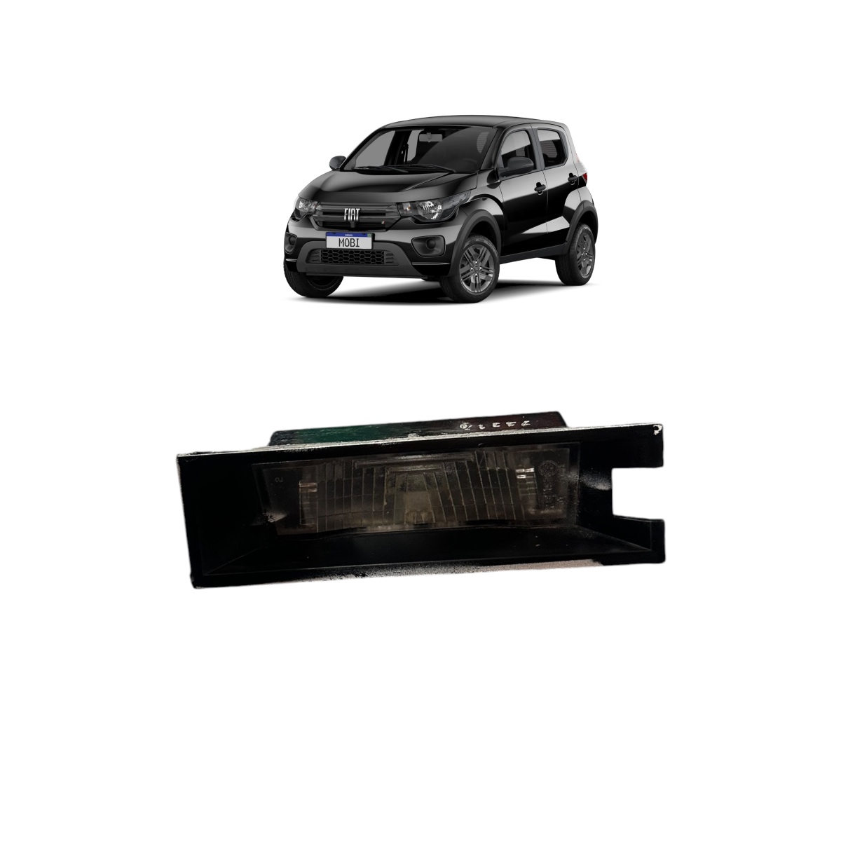 Lanterna Luz Placa Fiat Uno 2004 Original (usado) - Imagem 3