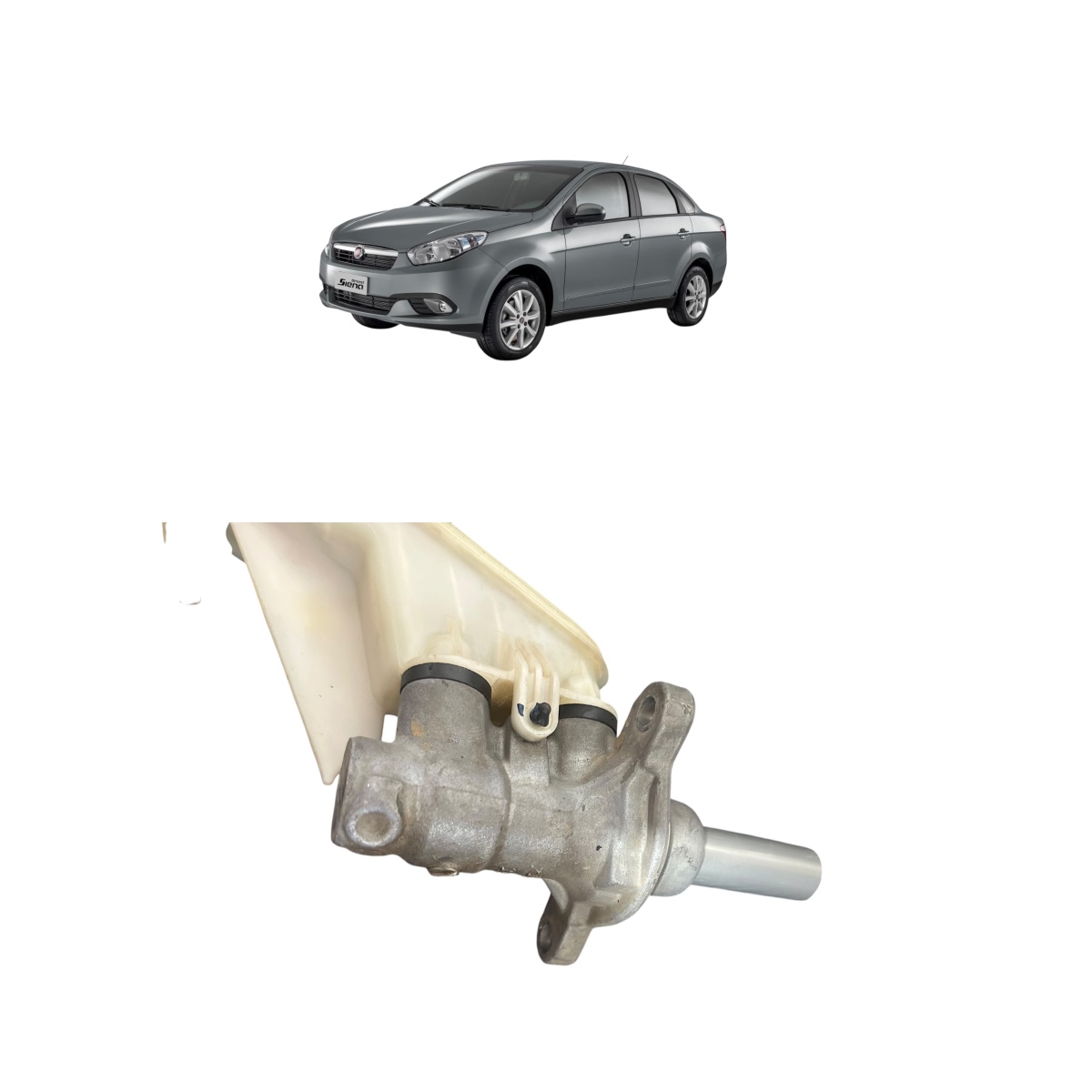 Cilindro Mestre Com ABS e Reservatorio Fiat Grand Siena 1.4 - Imagem 4