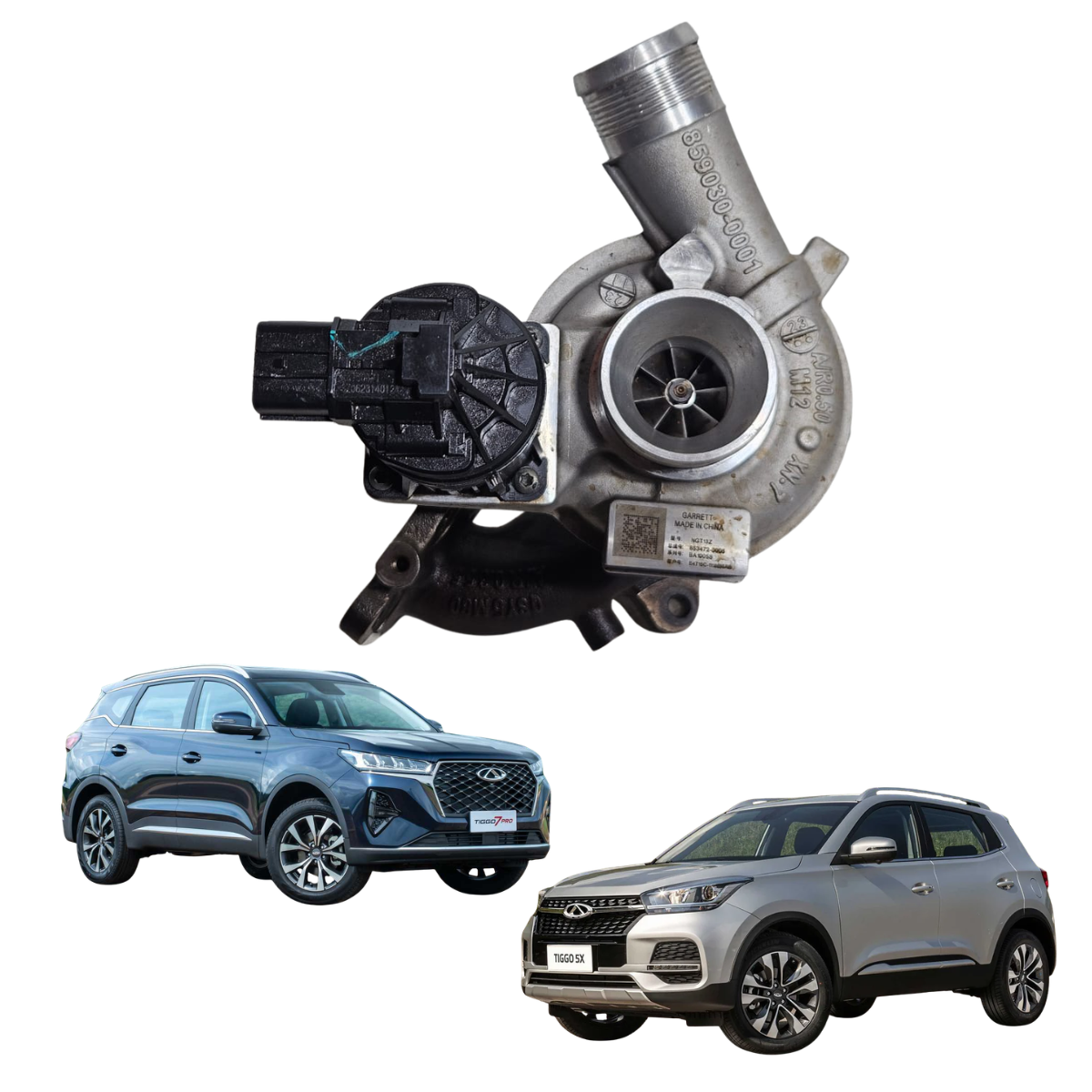 TURBINA CHERY TIGGO 5X / 7 1.5 853472-0005 2019/2021 IN.