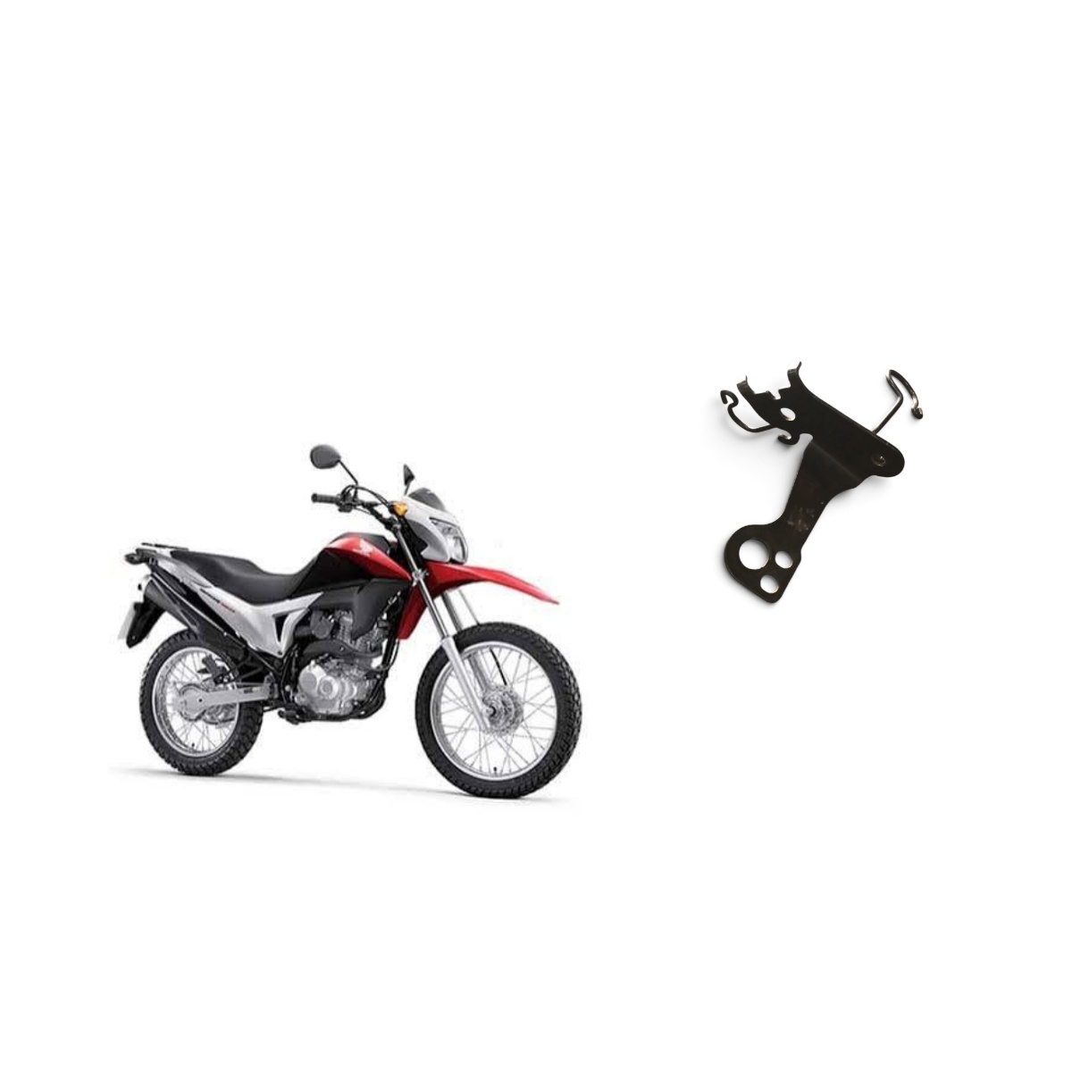Suporte Esquerdo Seta Bros 150 2009 Usado