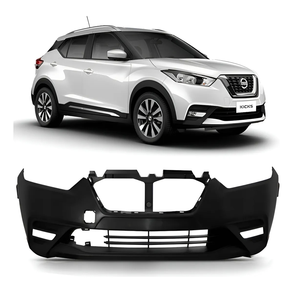 Parachoque Dianteiro Nissan Kicks 2016-2020