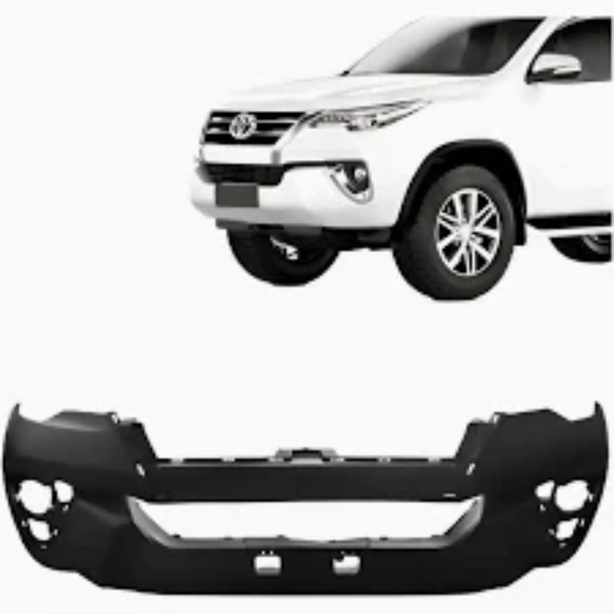 Parachoque Dianteiro Toyota Hilux SW4 2016 a 2018