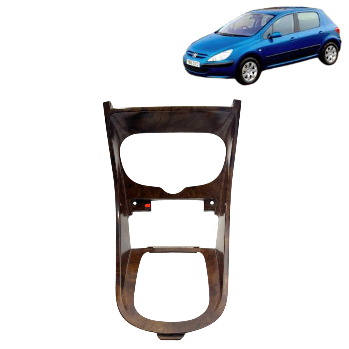 Moldura Console Central Peugeot 307 1.6 Passion 2002 2003