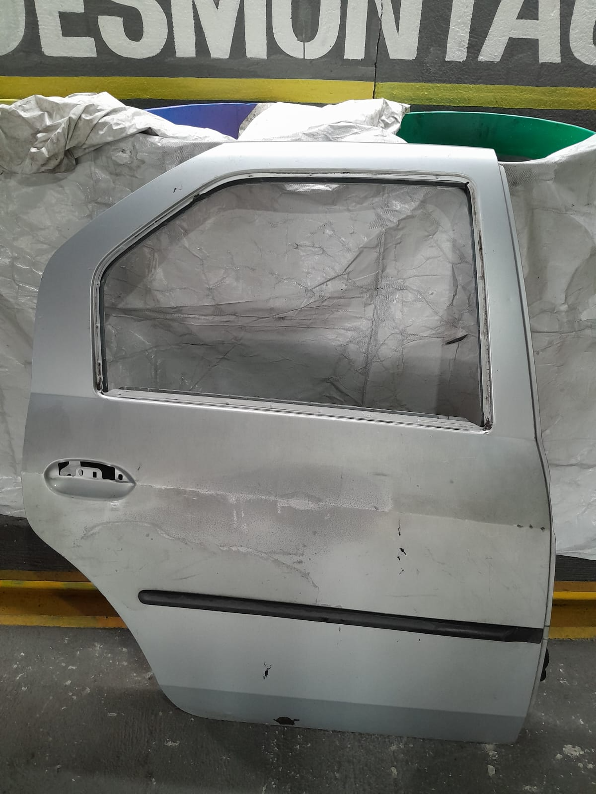 PORTA TRAS RENAULT LOGAN LD 07/13 PRATA LD