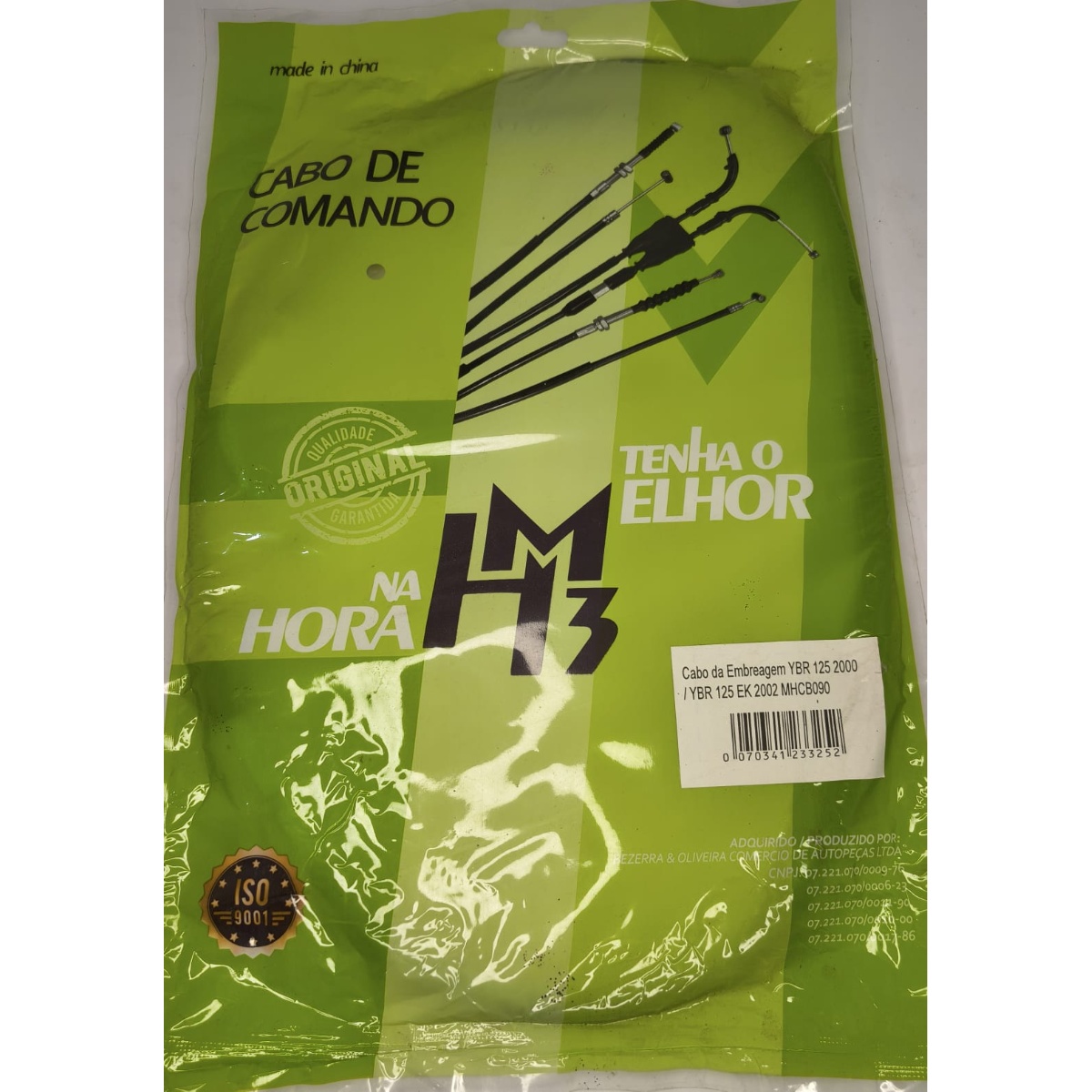 Cabo Embreagem YBR 125 00/02 (Marca MH3) - Imagem 2