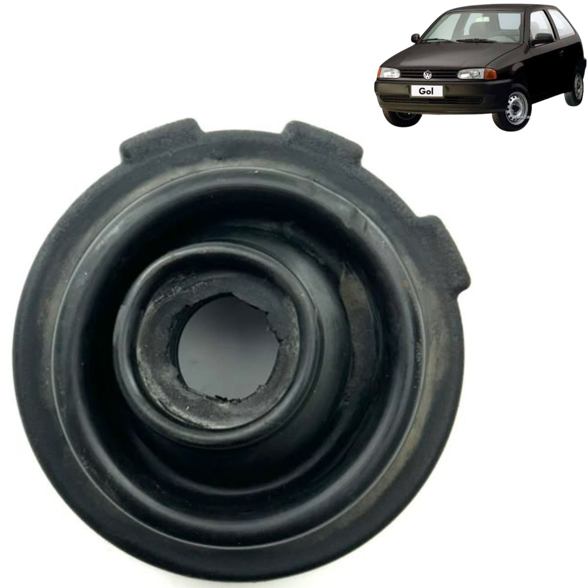 Borracha Tampa Vedação Farol Volkswagen Gol 1.0 2001