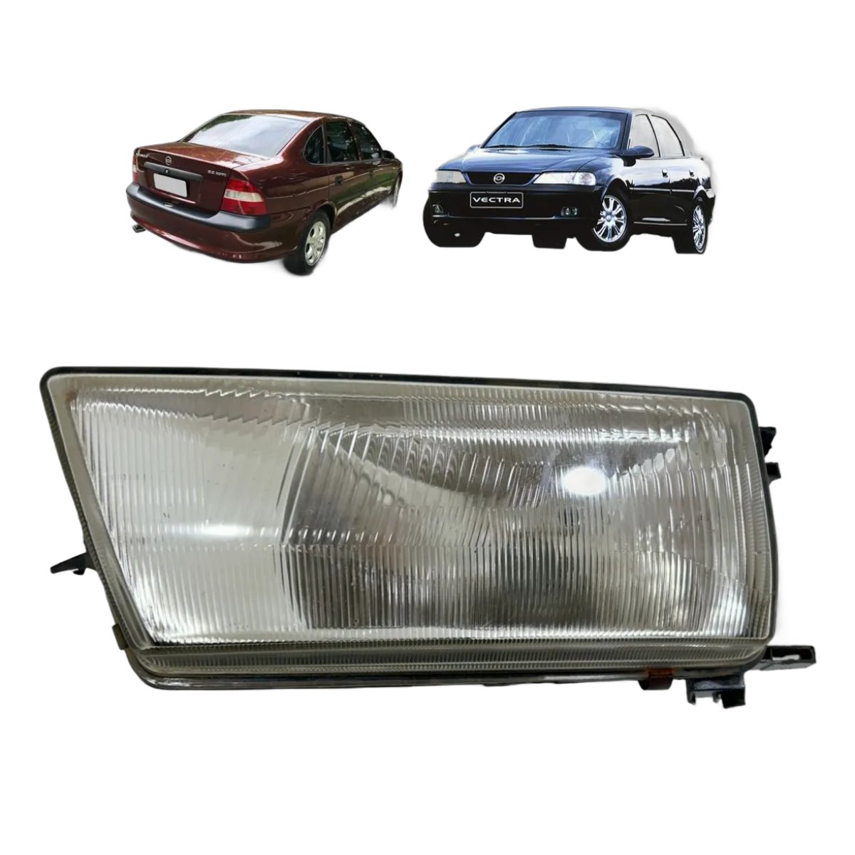 Farol Dianteiro Lado Direito Gm Chevr Vectra 2.0 1996/1998 Direito/passageiro
