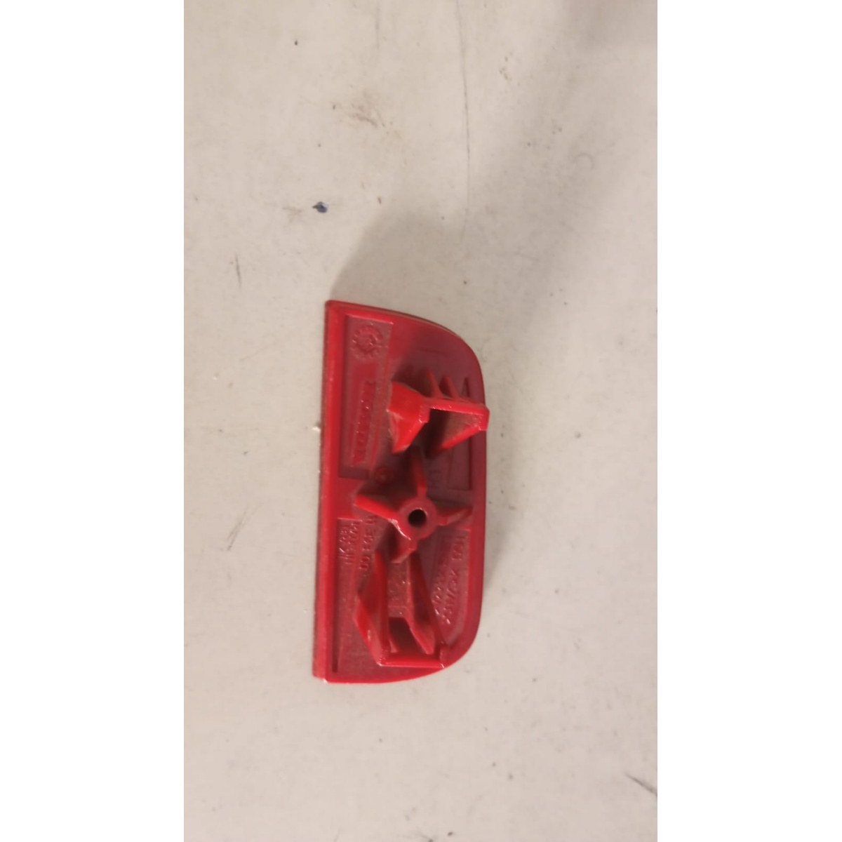 Refletor Do Para-choque Traseiro Civic Vermelho - Imagem 2
