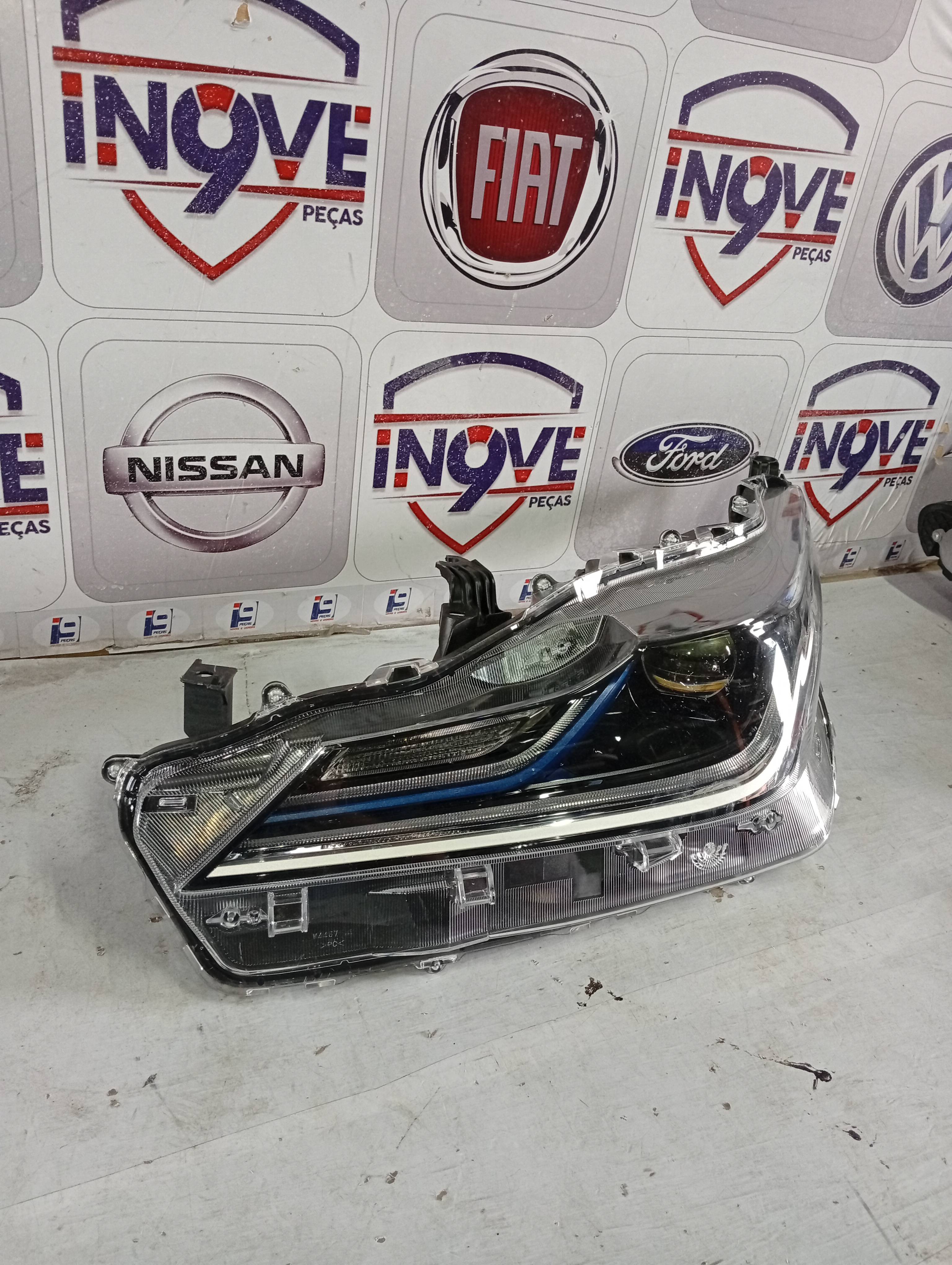 Farol Toyota Corolla LE 2020 A 2024 Friso Azul Híbrido - Imagem 2