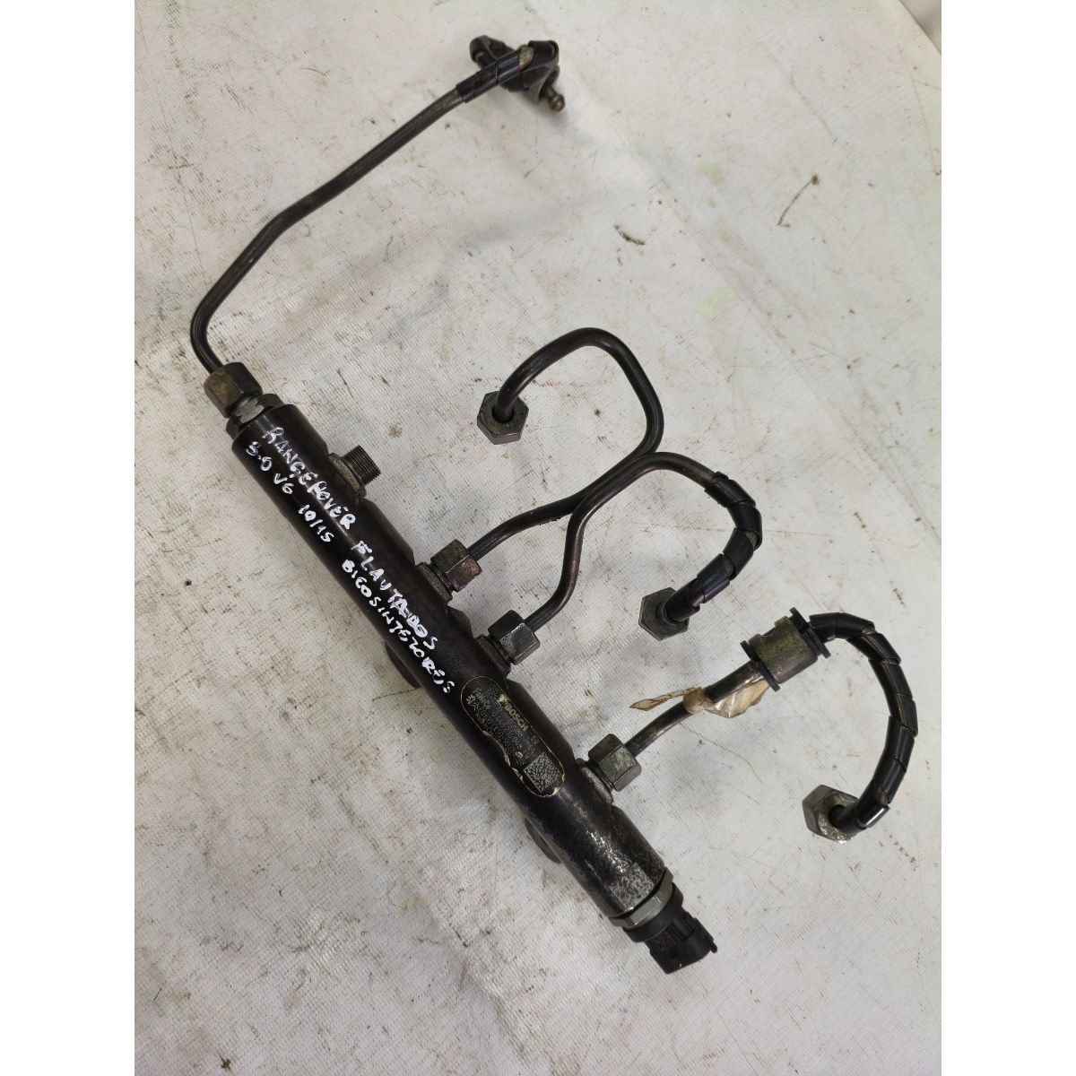 Flauta Injetor Range Rover  3.0 V6 10/15 Ck5Q-9D280-Bb - Imagem 2