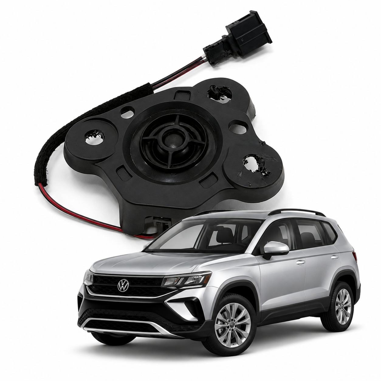 Tweeter Original Coluna A Volkswagen Taos Virtus 6EA035411 - Imagem 1