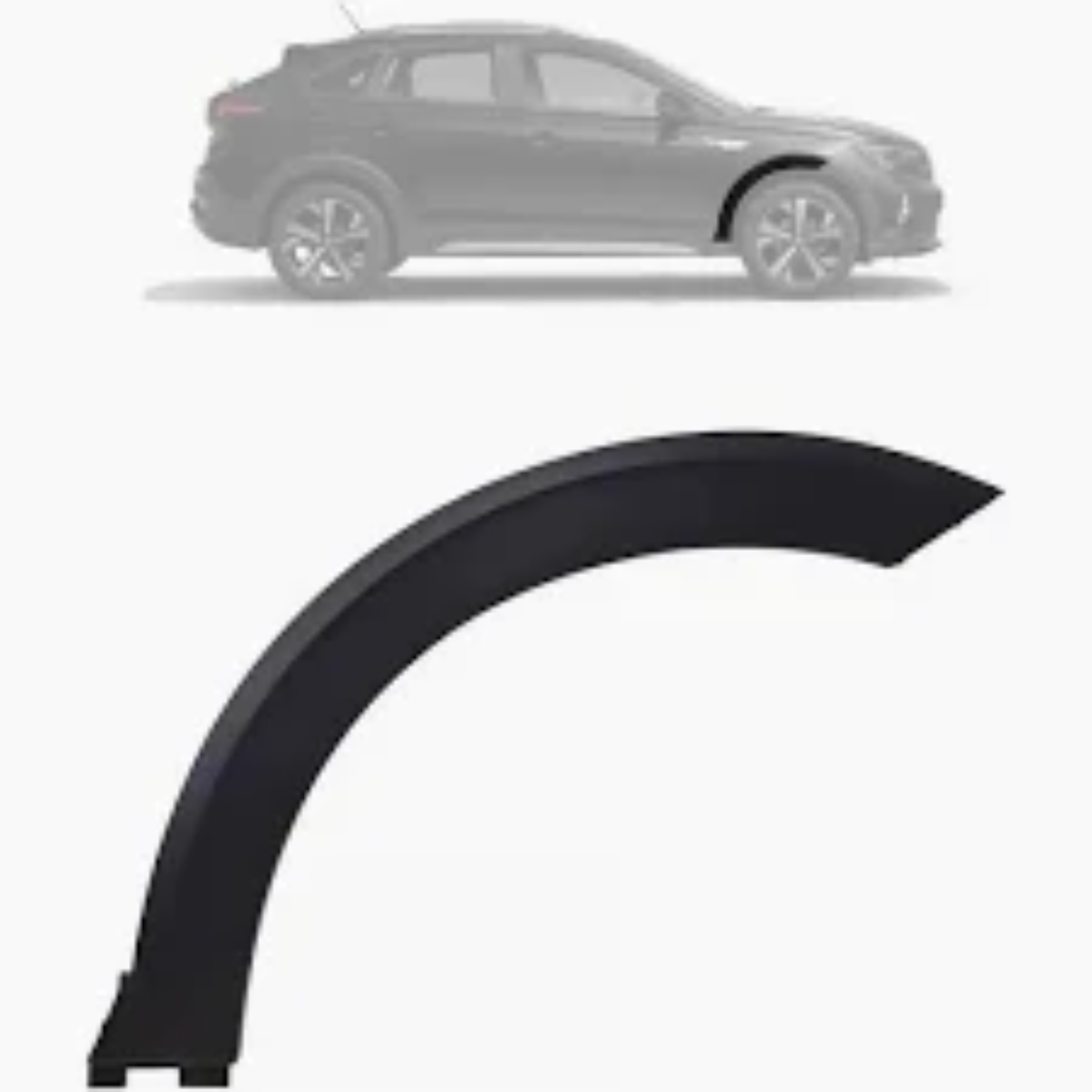 Alargador Paralama Dianteiro Dir Volkswagen Nivus 2020