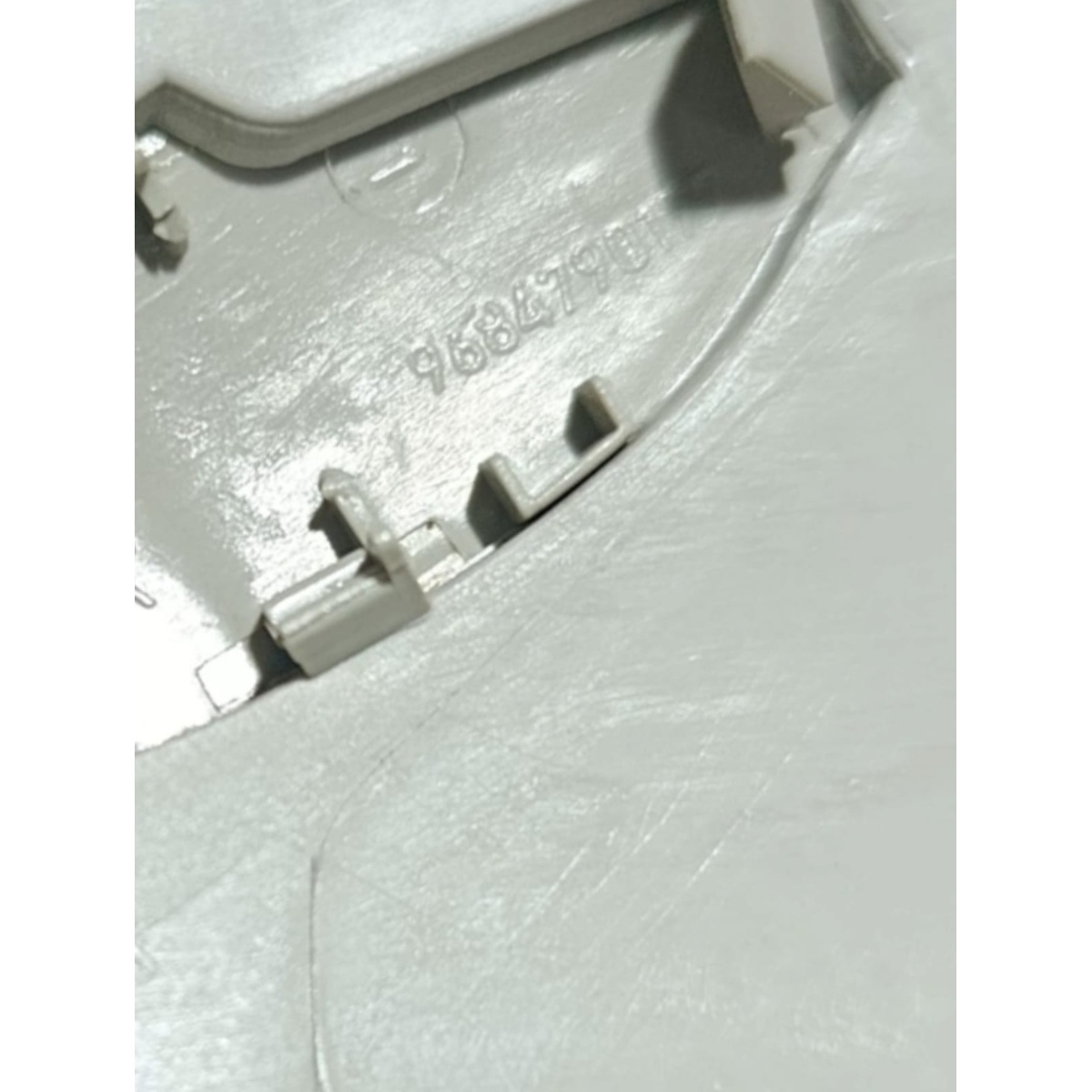 Moldura Coluna Diant Direita Peugeot 207 2008/15 9683609477 Branco - Imagem 5