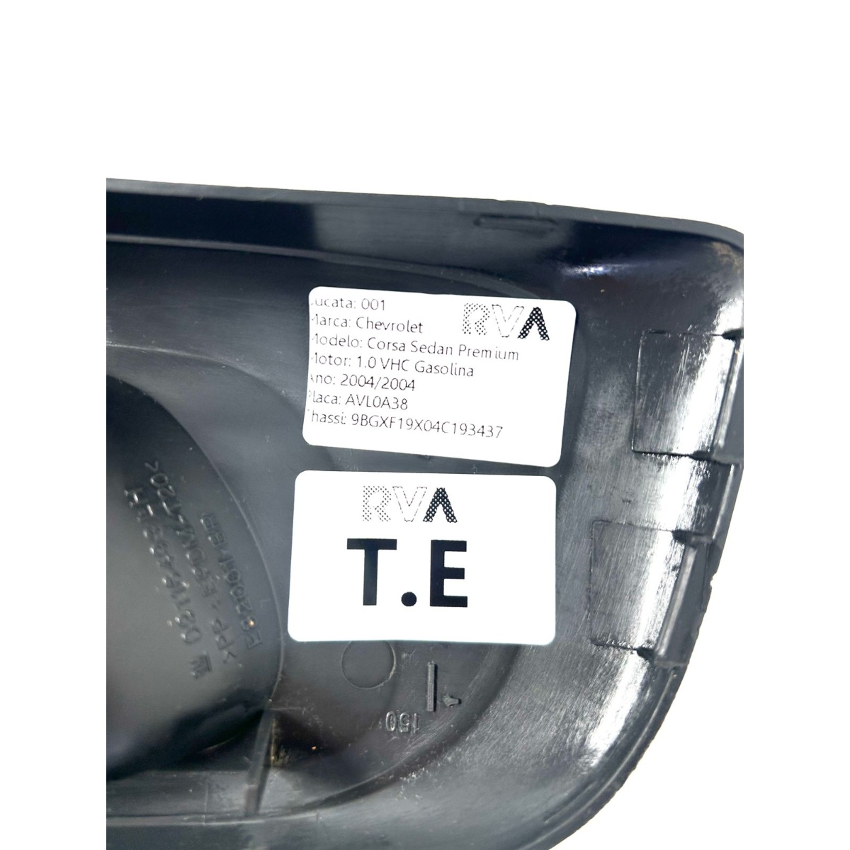 Moldura Maçaneta Traseira Esquerda Corsa Sedan - Imagem 4