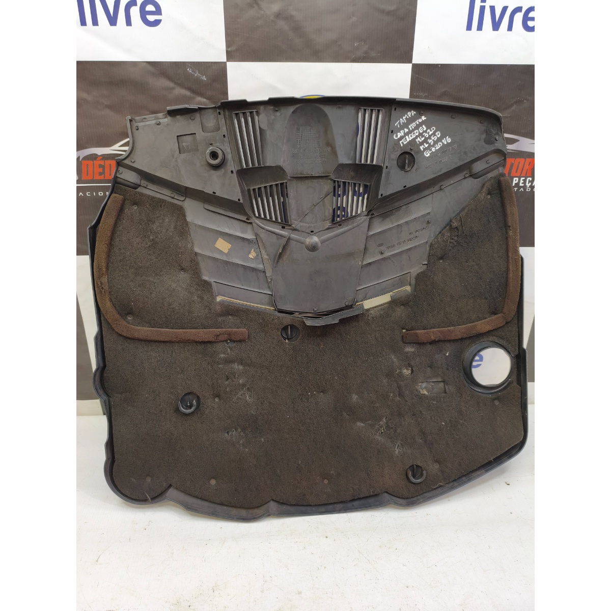 Tampa Capa Motor Mercedes Ml320 Ml350 Gl320 V6 A6420101767 - Imagem 5