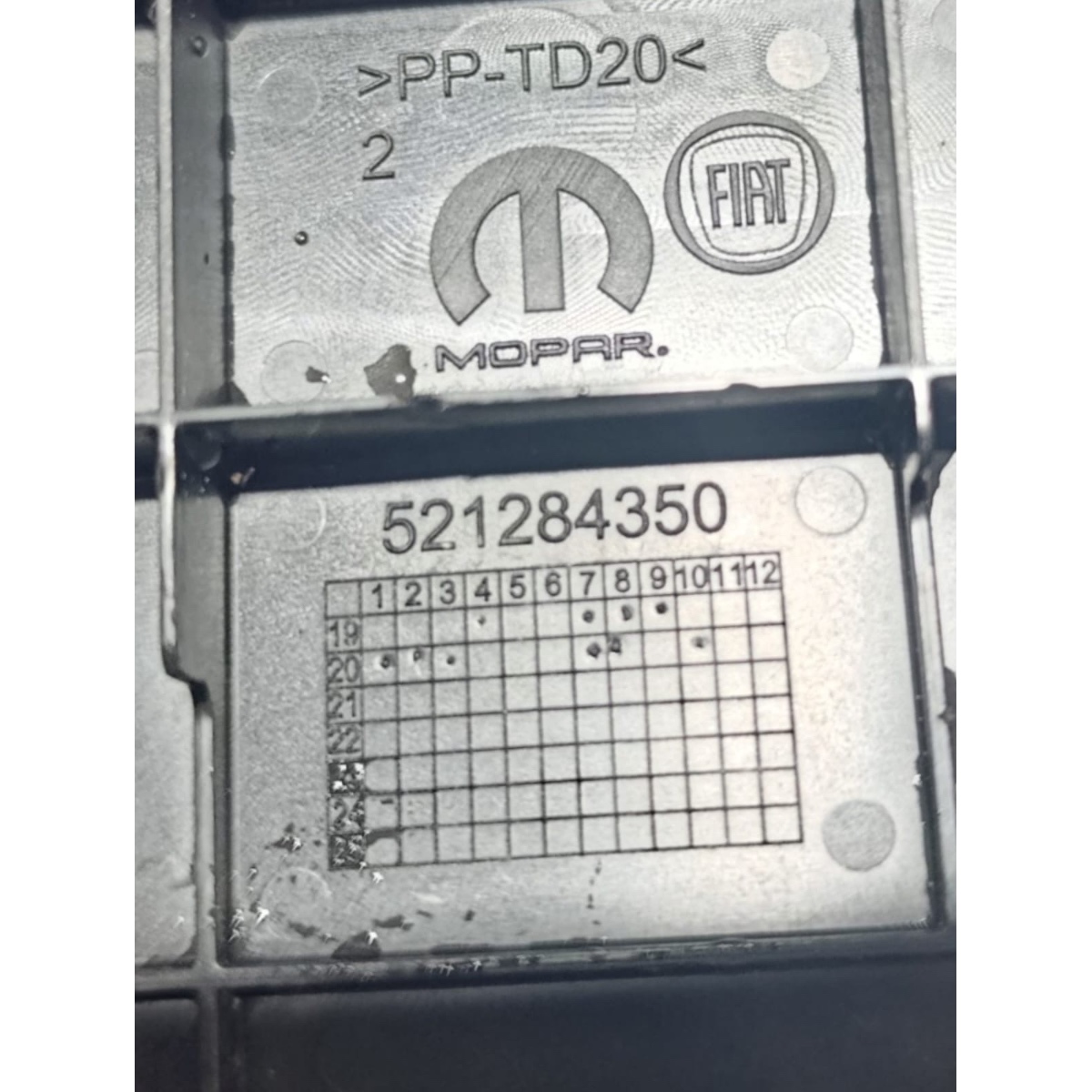 Suporte Modulo Estacionamento Strada 2021/2024 521284350 - Imagem 6