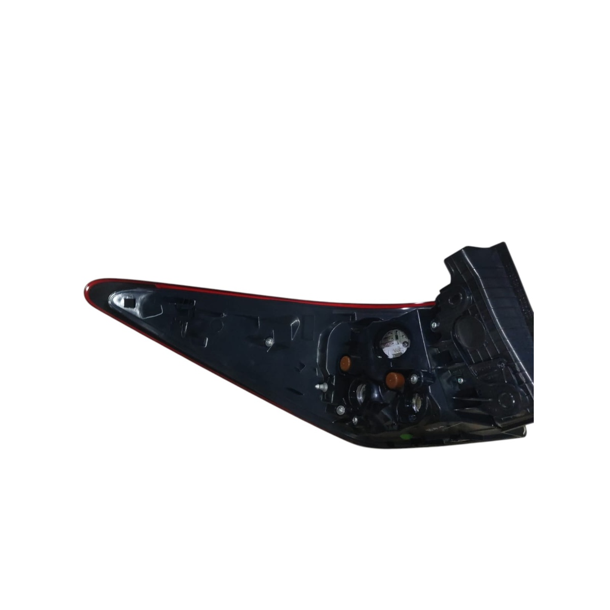 Lanterna L.d Hilux Sw4 16/19 Canto Led Original Esquerdo/motorista Vermelho E Cristal - Imagem 4