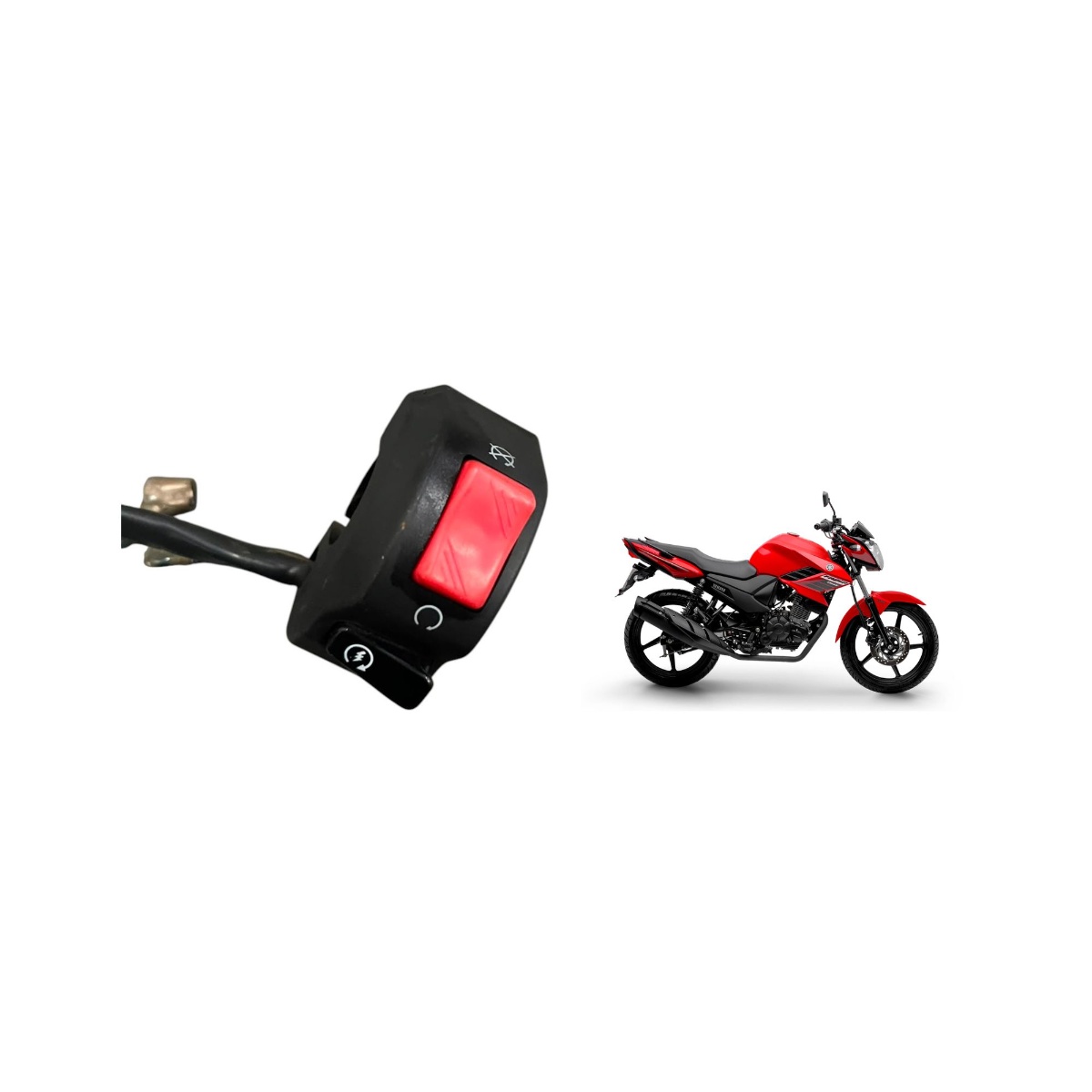 Interruptor Partida Fazer 150 2025 Original Usado