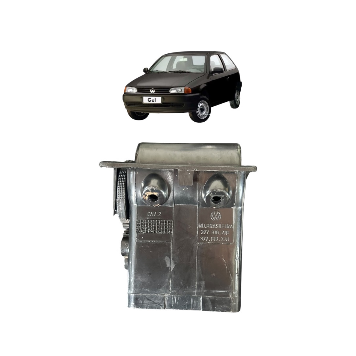 Difusor Ar Direito Gol G2 96 99 - Imagem 6