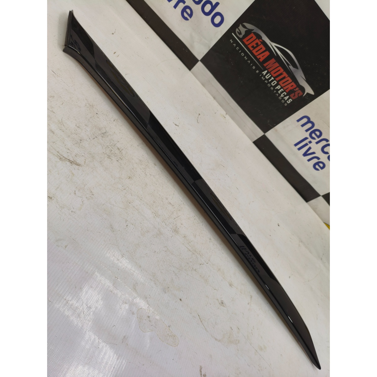 Moldura Coluna Parabrisa Esquerda Creta 2021 A 2026 86250-bw Preto - Imagem 3