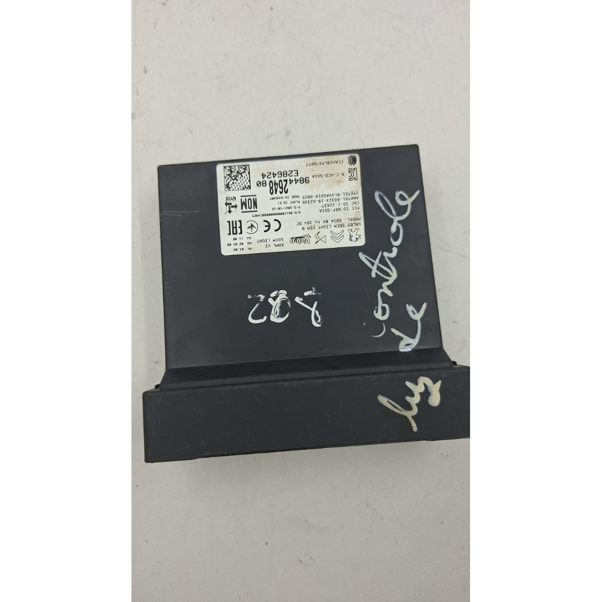 Módulo Central Iluminação Peugeot 208 2022 9844264880