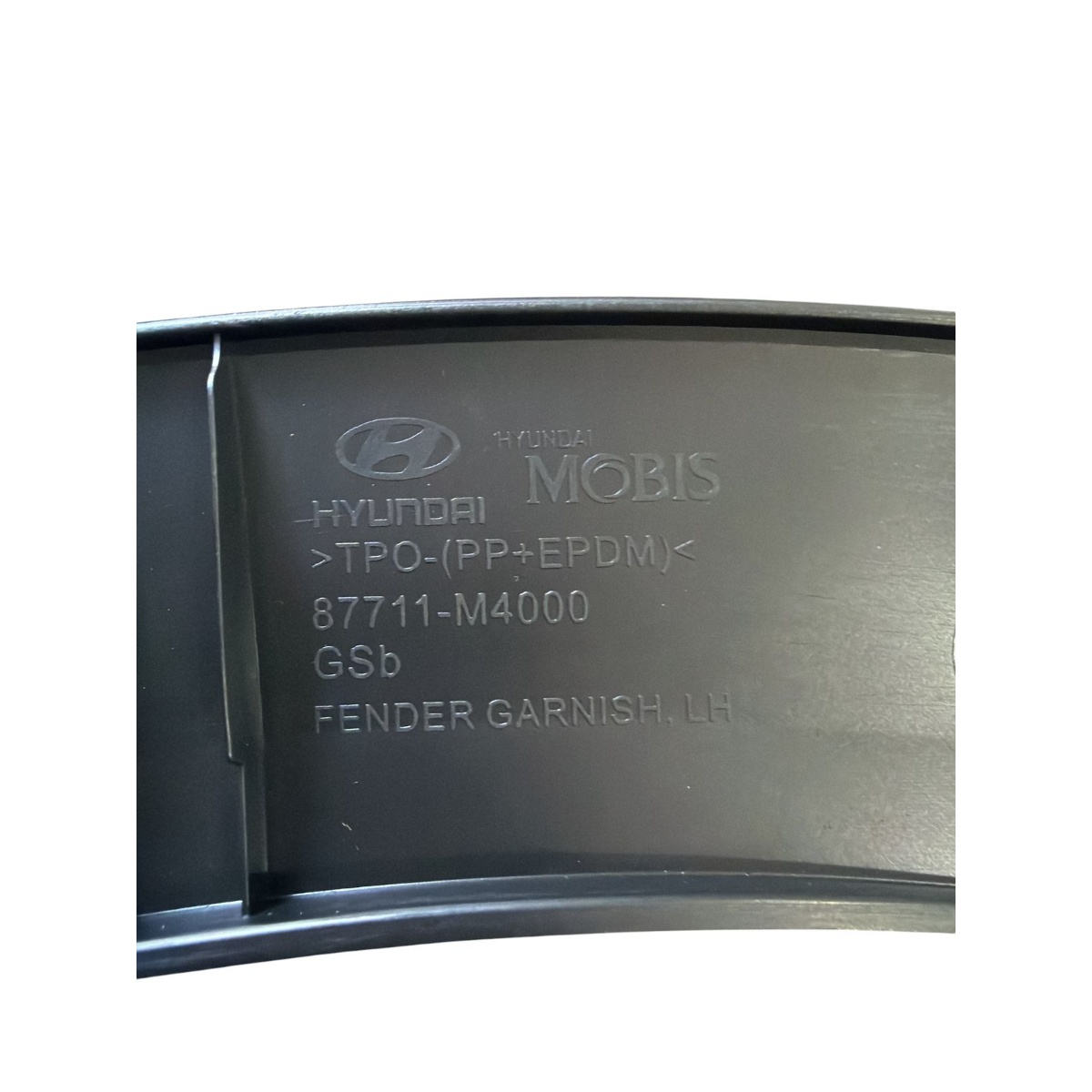 Moldura do Paralama Esquerdo Hyundai Creta 2017-2021 - Imagem 3