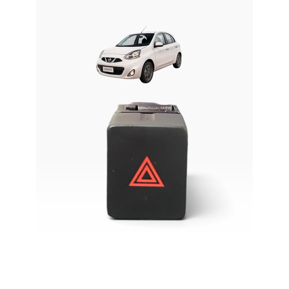 Botão Comando Pisca Alerta Nissan March Versa 2015 A 2020 - Imagem 1