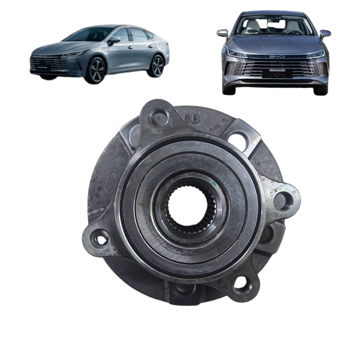 CUBO COM ROLAMENTO DIANTEIRO BYD KING 2024/2025 IN.
