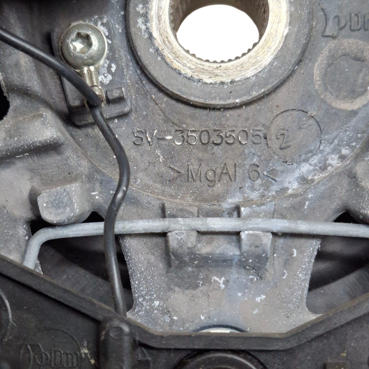 Volante Direçao Peugeot 206 207 307 Sv3503505 Original - Imagem 5
