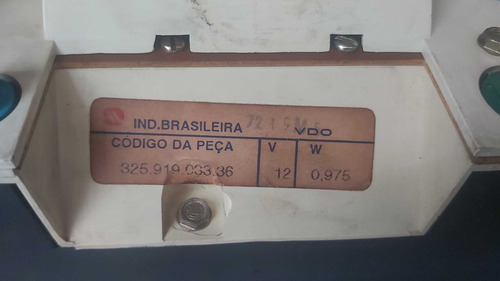 Painel Instrumento Vw Santana Ap 1.8 1995 325919033 - Imagem 5