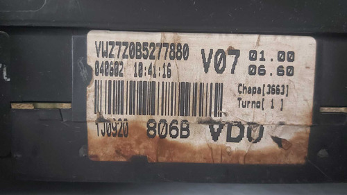 Painel Instrumento Vw Golf 1.6 2002 1j0920806b - Imagem 3