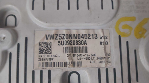 Painel Instrumento Vw Gol G6 1.6 2015 5u0920830a - Imagem 4
