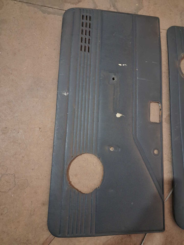 Forro Porta Fiat Uno 2p 1994 Preto - Par - Imagem 2