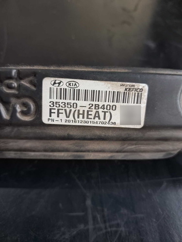 Flauta Bico Injeção Hyundai Hb20x 1.6 Premi 2017 353502b400 - Imagem 3