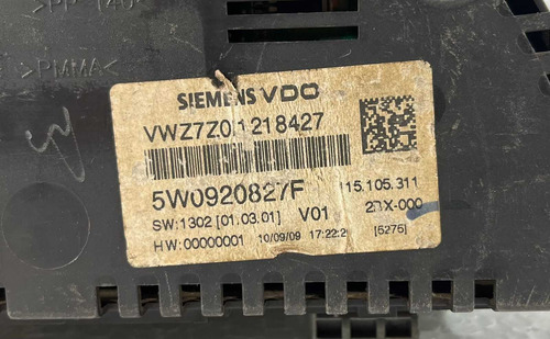 Painel Instrumento Vw Gol G4 5w0920827f - Imagem 2