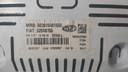 Painel Instrumentos Fiat Uno Attractive 1.0 3cc 2017 - Imagem 4