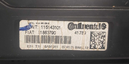 Painel Instrumento Fiat Uno Vivace 1.0 2011 51863790 - Imagem 5