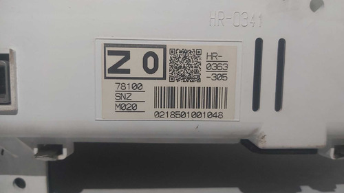 Painel Instrumento Honda Civic 1.8 16v 2011 78100snzm020 - Imagem 4