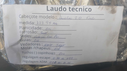 Cabeçote Ford Focus Duratec 2.0 16v Flex - Recondicionado - Imagem 5